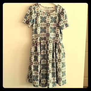 LulaRoe dress size 2XL with pockets